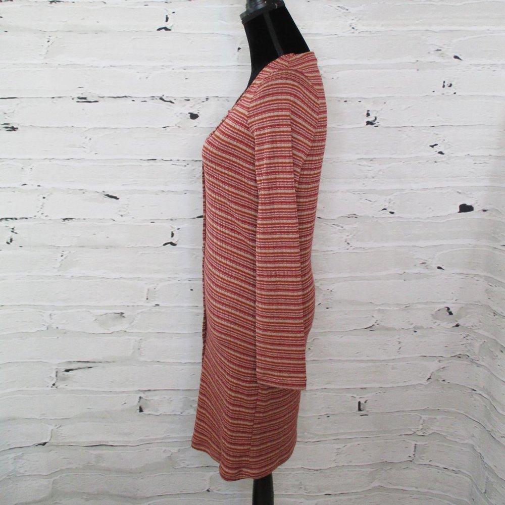 Cotton On Henry Button Front Striped Mini Dress - Picture 4 of 6